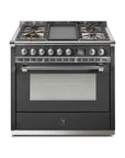 STEEL Cucine Ascot 90 cm - Mixed Hobs - Carvers Interiors - Steel Cucine