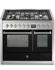 STEEL Cucine Genesi 100 cm - Double Oven - Carvers Interiors - Cookers and Bathroom Showroom Wolverhampton