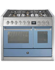 STEEL Cucine Genesi 100 cm - Double Oven - Carvers Interiors - Cookers and Bathroom Showroom Wolverhampton