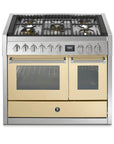 STEEL Cucine Genesi 100 cm - Double Oven - Carvers Interiors - Cookers and Bathroom Showroom Wolverhampton