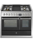 STEEL Cucine Genesi 100 cm - Double Oven - Carvers Interiors - Cookers and Bathroom Showroom Wolverhampton