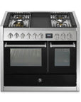 STEEL Cucine Genesi 100 cm - Double Oven - Carvers Interiors - Cookers and Bathroom Showroom Wolverhampton