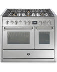STEEL Cucine Genesi 100 cm - Double Oven - Carvers Interiors - Cookers and Bathroom Showroom Wolverhampton