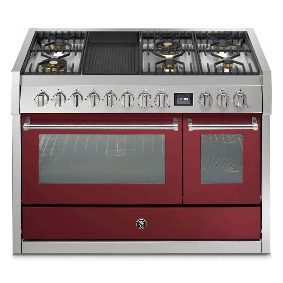 STEEL Cucine Genesi 120 cm - Carvers Interiors - Cookers and Bathroom Showroom Wolverhampton