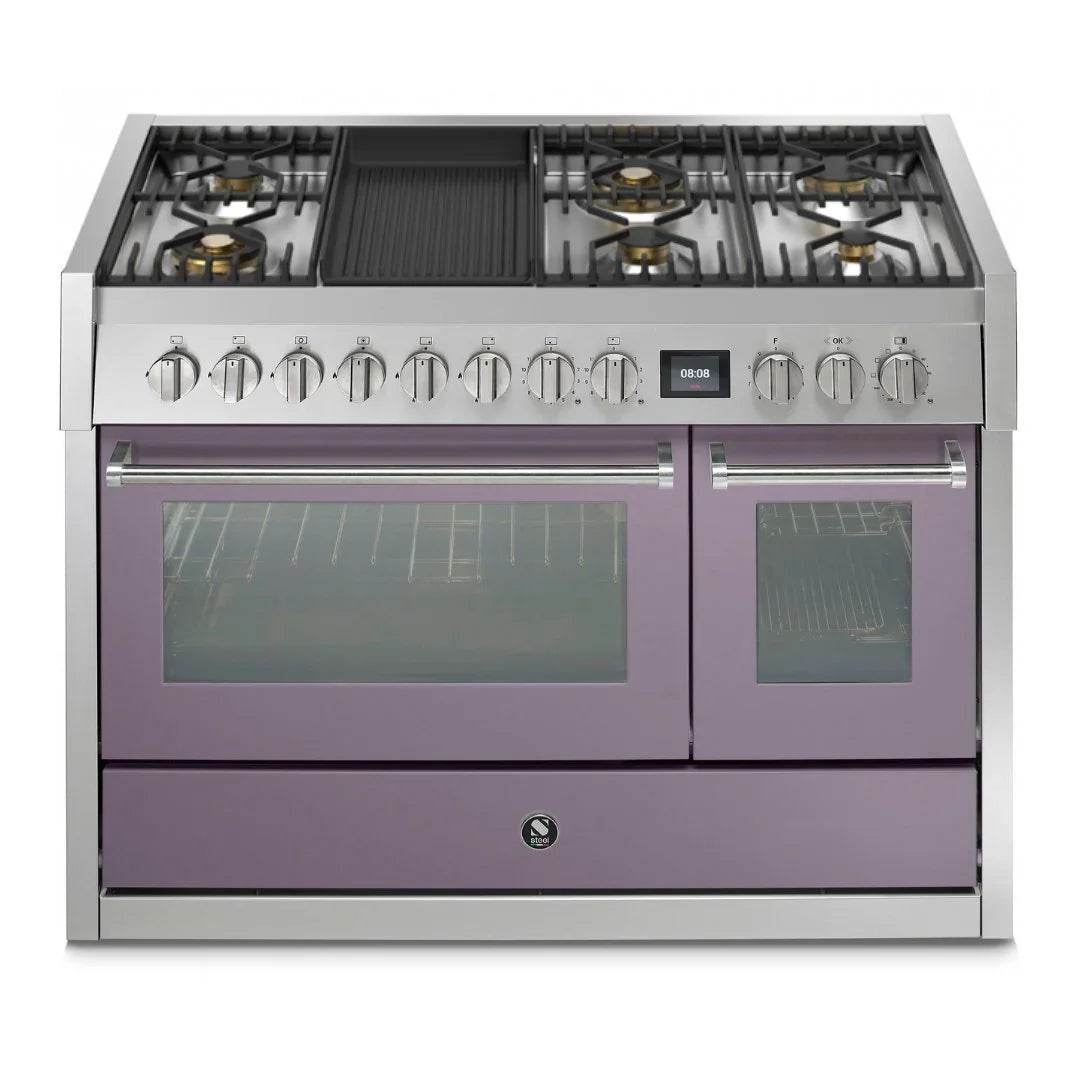 STEEL Cucine Genesi 120 cm - Carvers Interiors - Cookers and Bathroom Showroom Wolverhampton