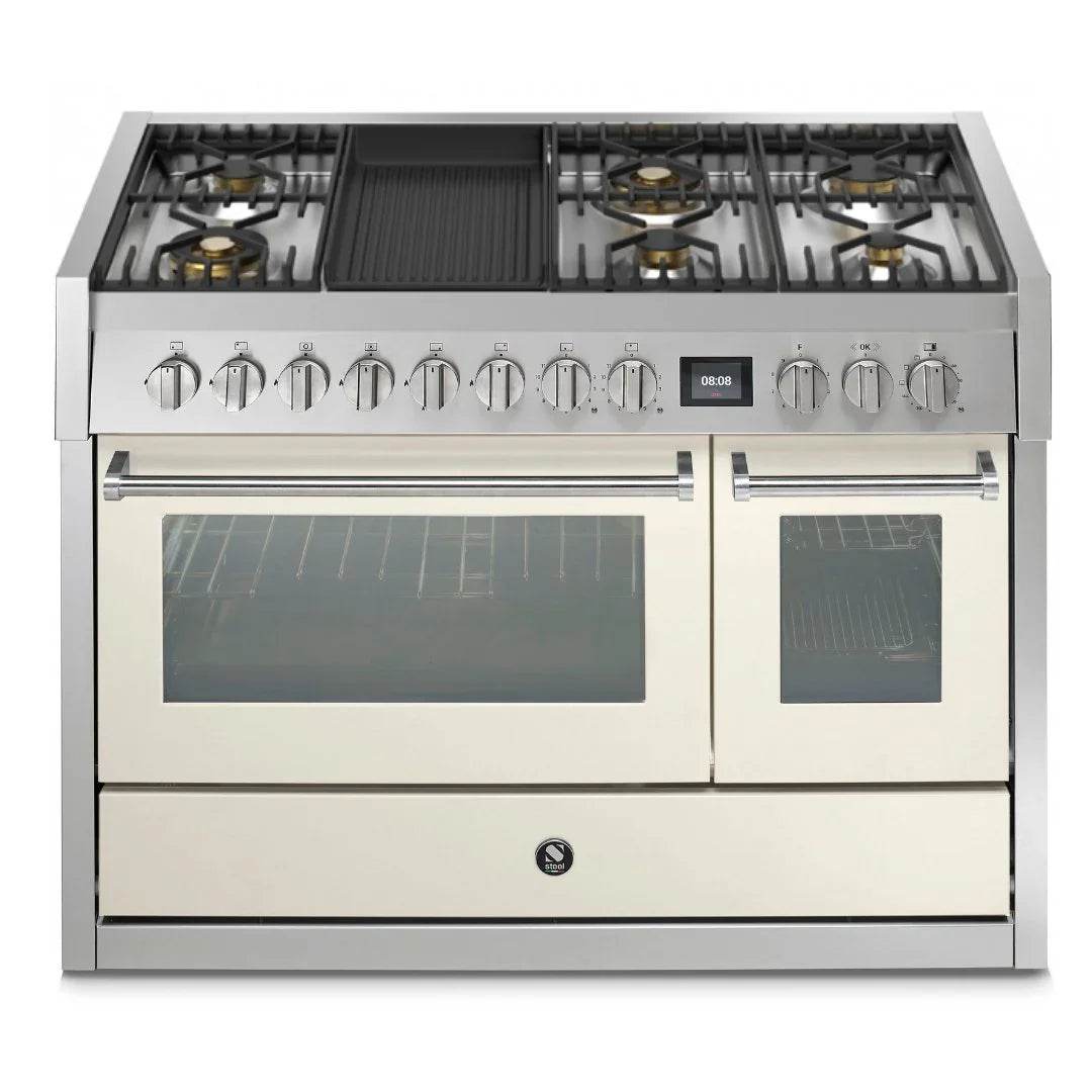 STEEL Cucine Genesi 120 cm - Carvers Interiors - Cookers and Bathroom Showroom Wolverhampton