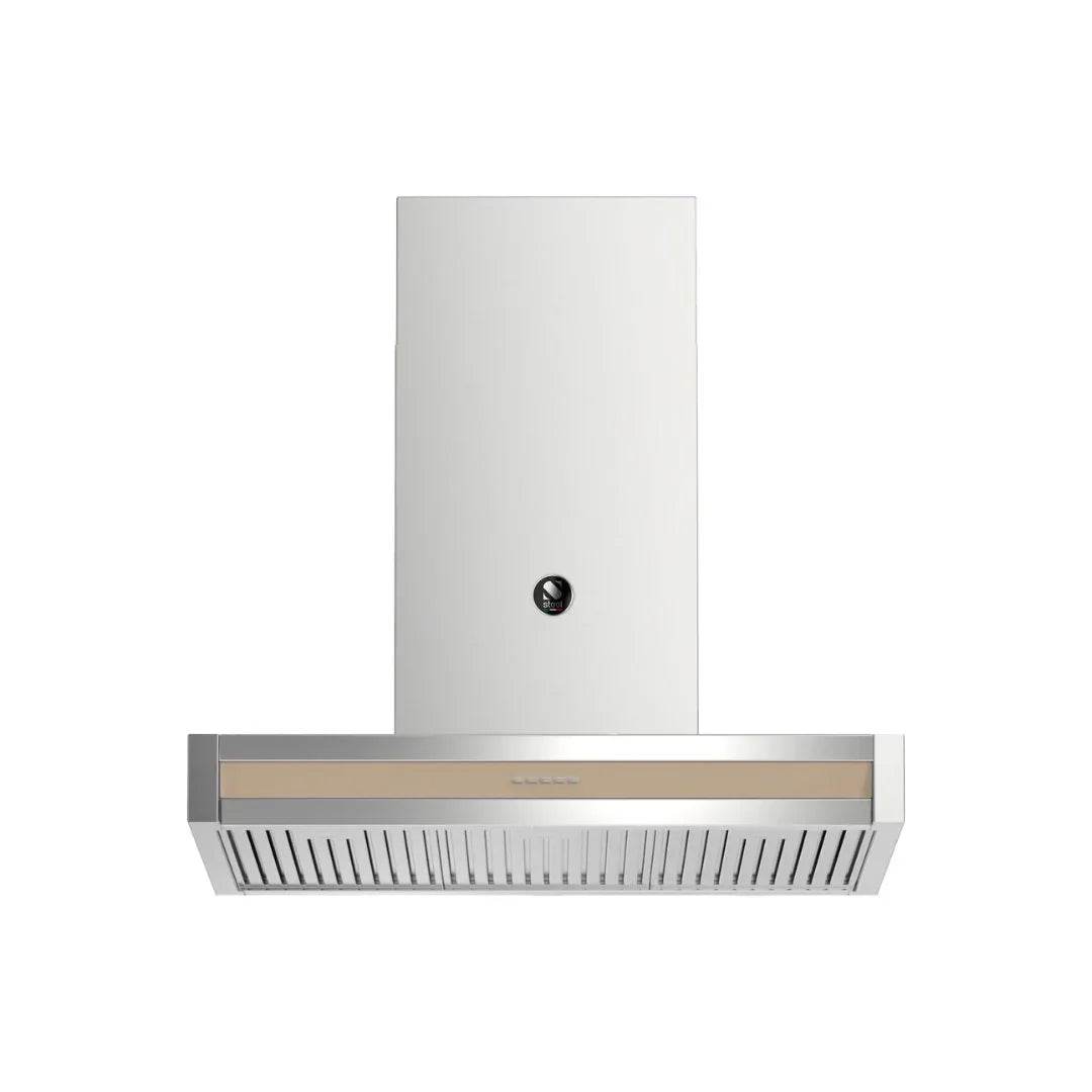 STEEL Cucine Genesi 90 cm Hood - Carvers Interiors - Cookers and Bathroom Showroom Wolverhampton