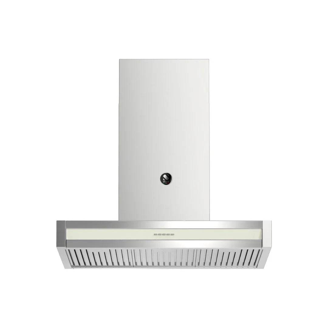 STEEL Cucine Genesi 90 cm Hood - Carvers Interiors - Cookers and Bathroom Showroom Wolverhampton