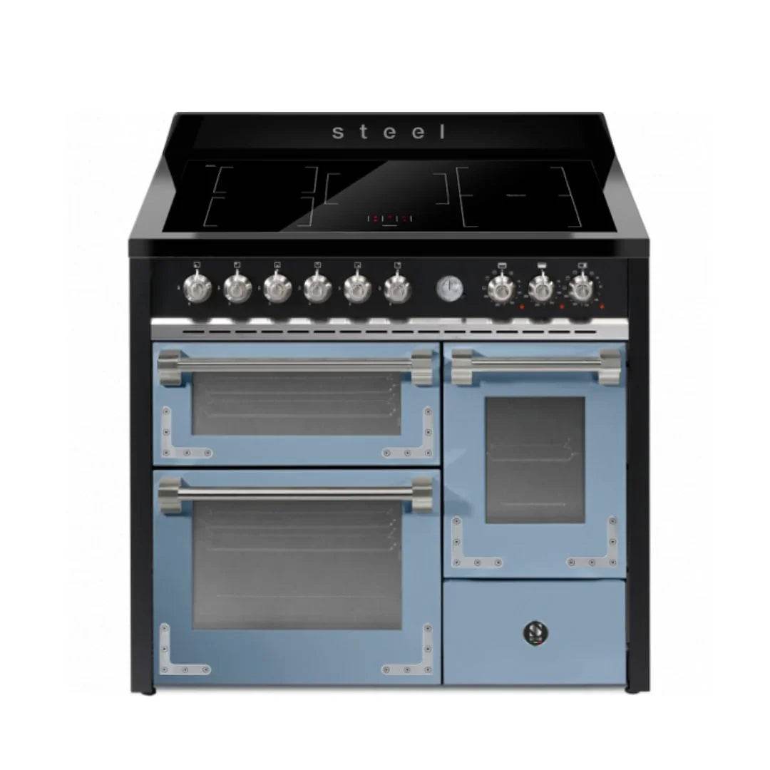 STEEL Cucine Oxford 100 cm - Carvers Interiors - Cookers and Bathroom Showroom Wolverhampton