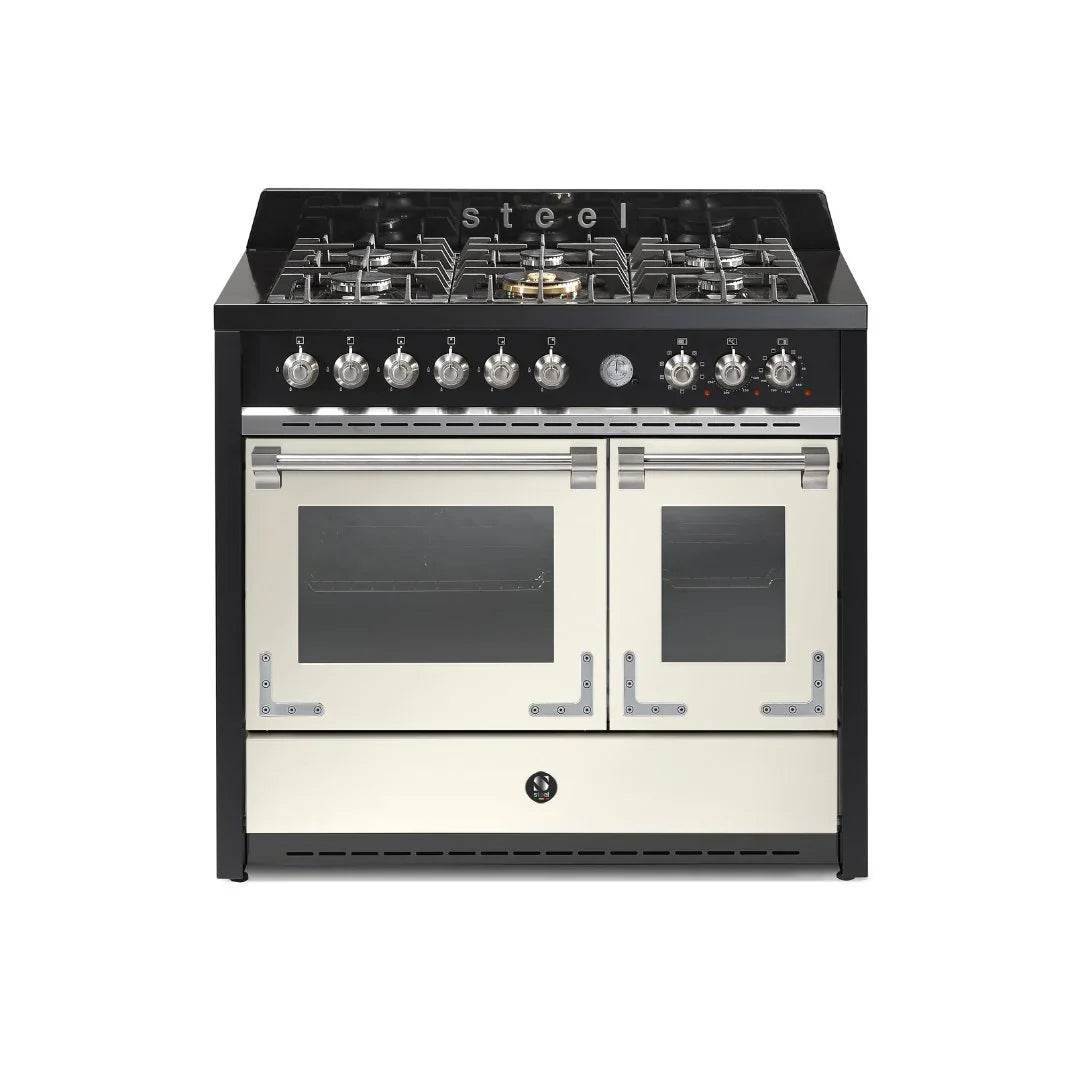 STEEL Cucine Oxford 100 cm - Carvers Interiors - Cookers and Bathroom Showroom Wolverhampton