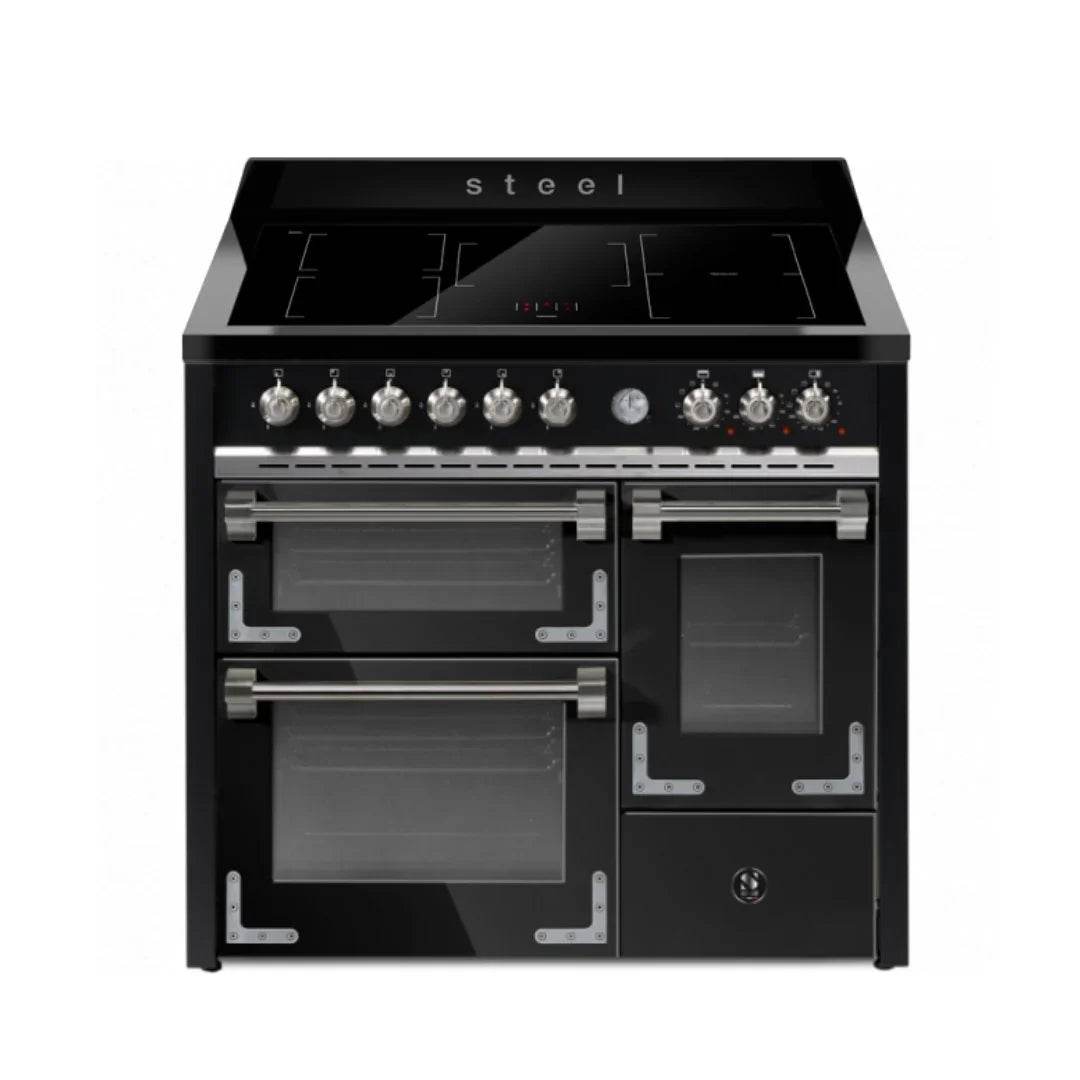 STEEL Cucine Oxford 100 cm - Carvers Interiors - Cookers and Bathroom Showroom Wolverhampton