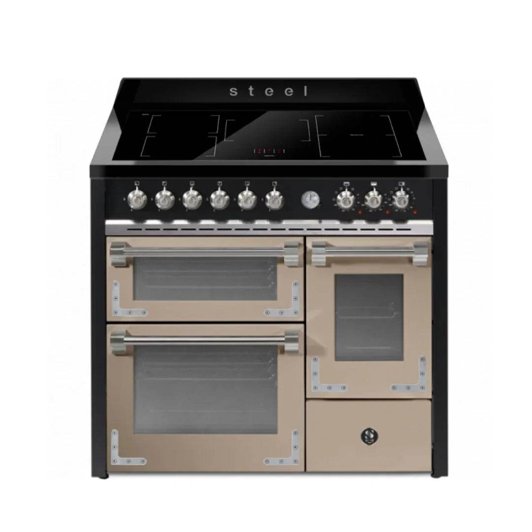 STEEL Cucine Oxford 100 cm - Carvers Interiors - Cookers and Bathroom Showroom Wolverhampton