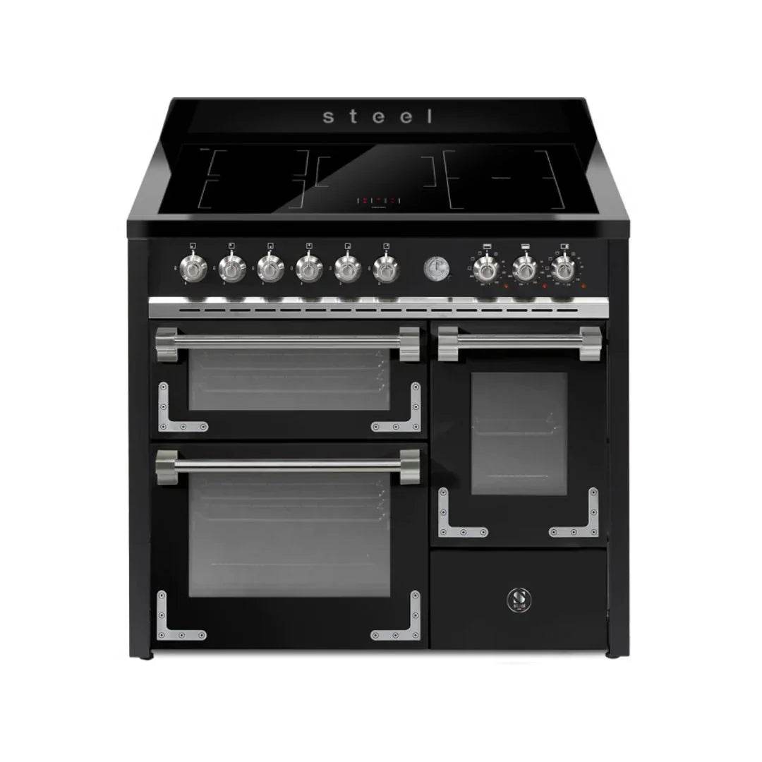 STEEL Cucine Oxford 100 cm - Carvers Interiors - Cookers and Bathroom Showroom Wolverhampton
