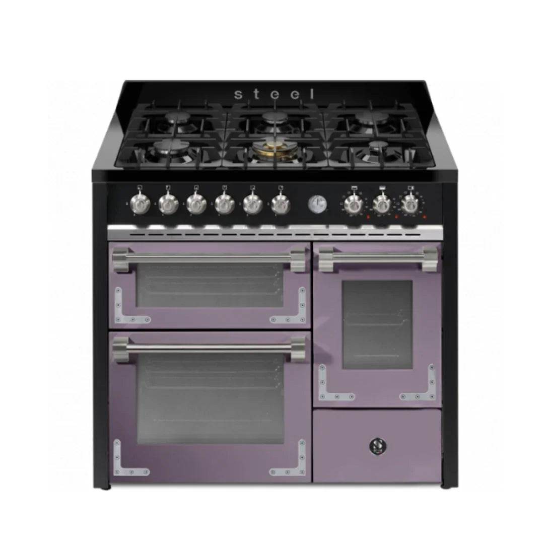 STEEL Cucine Oxford 100 cm - Carvers Interiors - Cookers and Bathroom Showroom Wolverhampton