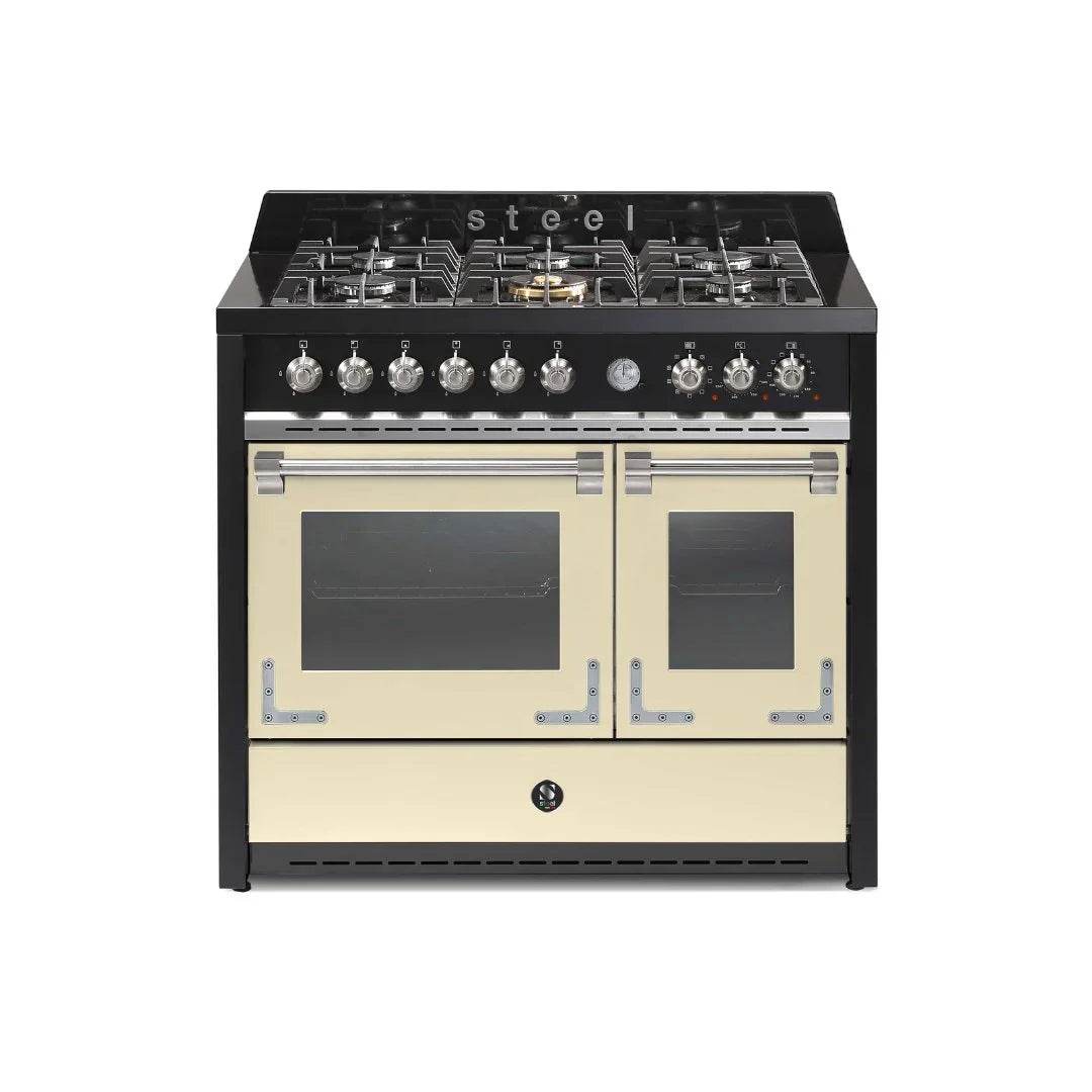 STEEL Cucine Oxford 100 cm - Carvers Interiors - Cookers and Bathroom Showroom Wolverhampton