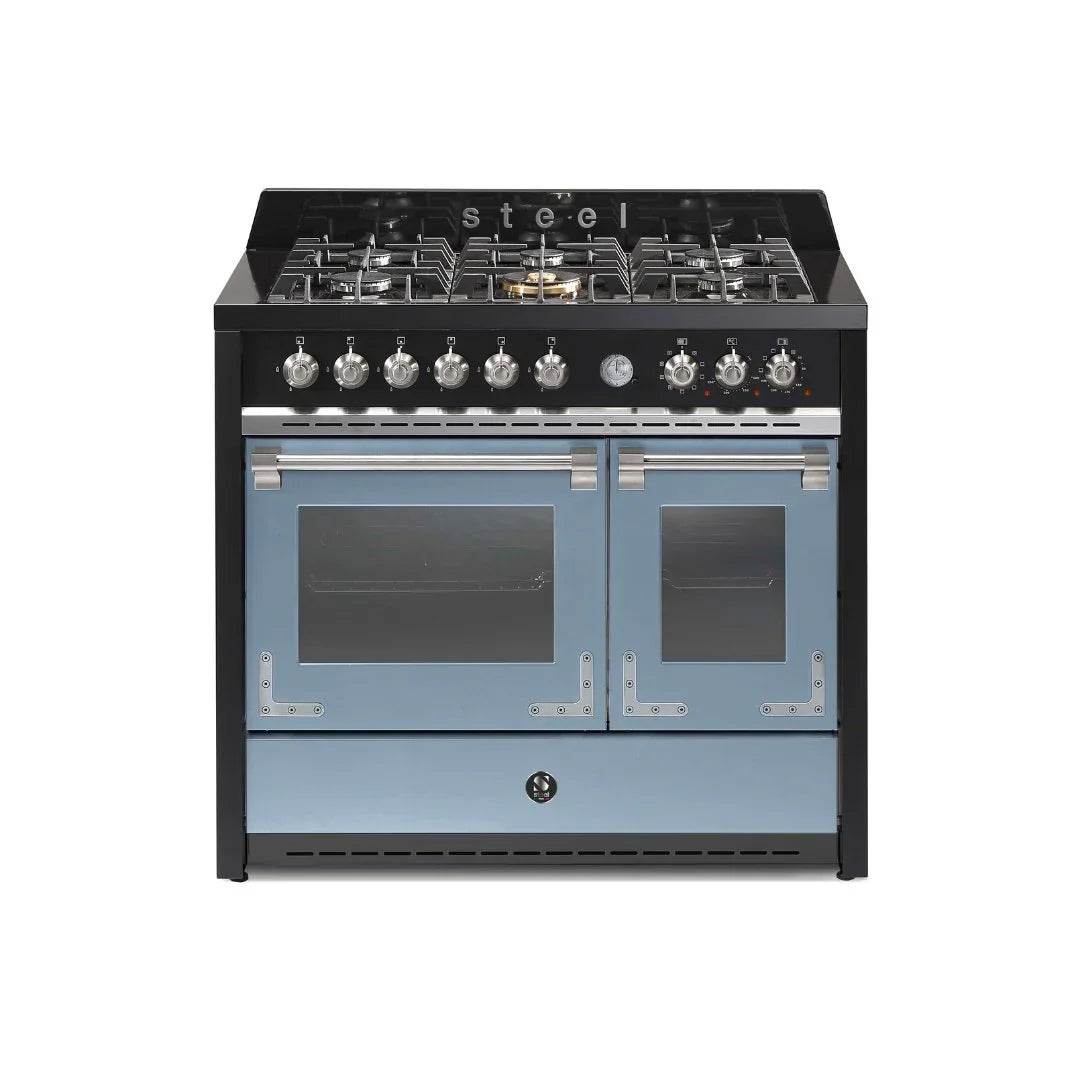 STEEL Cucine Oxford 100 cm - Carvers Interiors - Cookers and Bathroom Showroom Wolverhampton