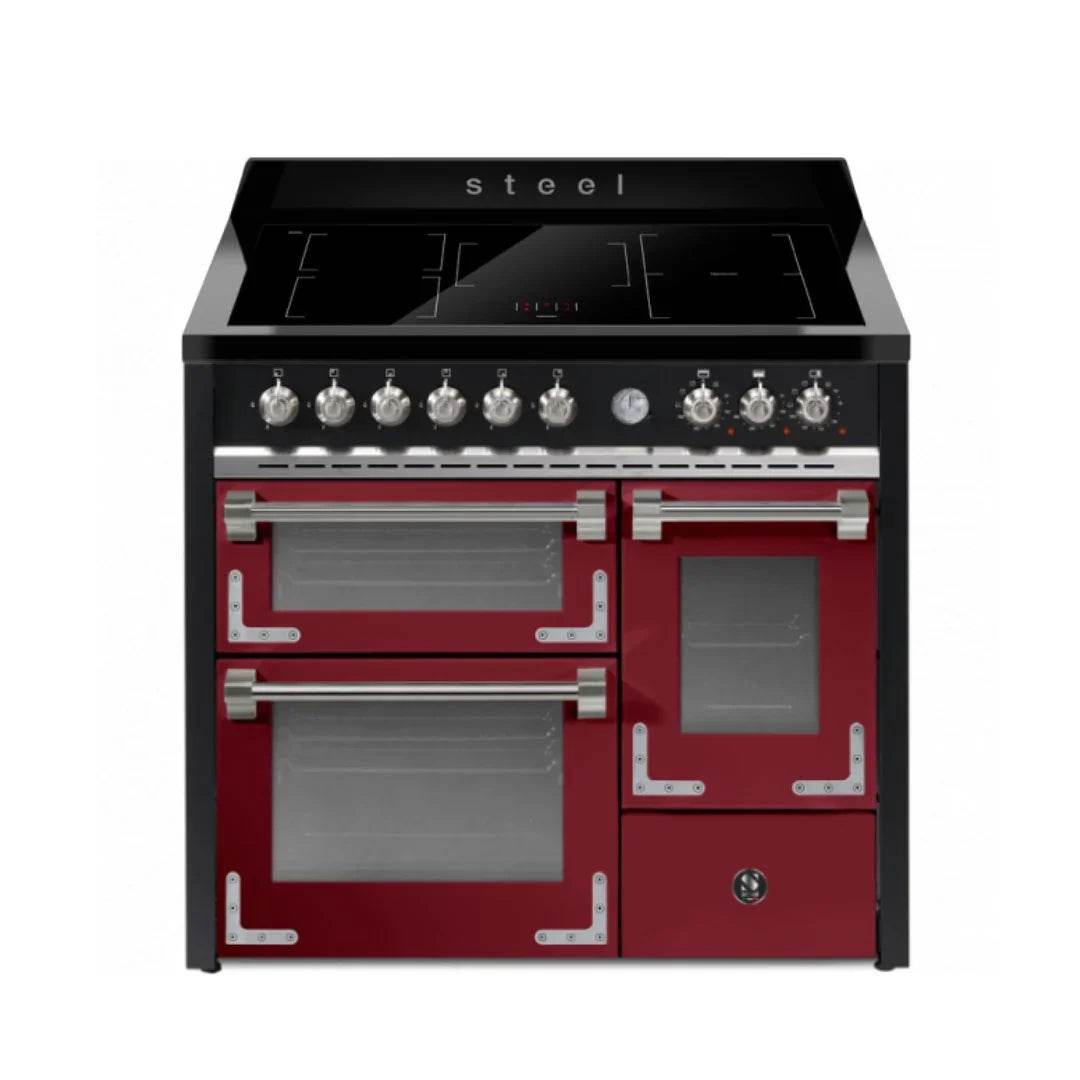 STEEL Cucine Oxford 100 cm - Carvers Interiors - Cookers and Bathroom Showroom Wolverhampton