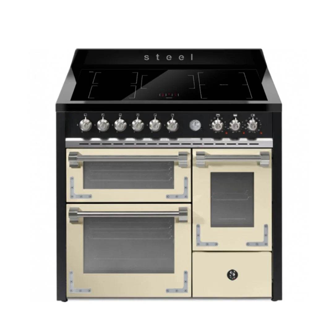 STEEL Cucine Oxford 100 cm - Carvers Interiors - Cookers and Bathroom Showroom Wolverhampton