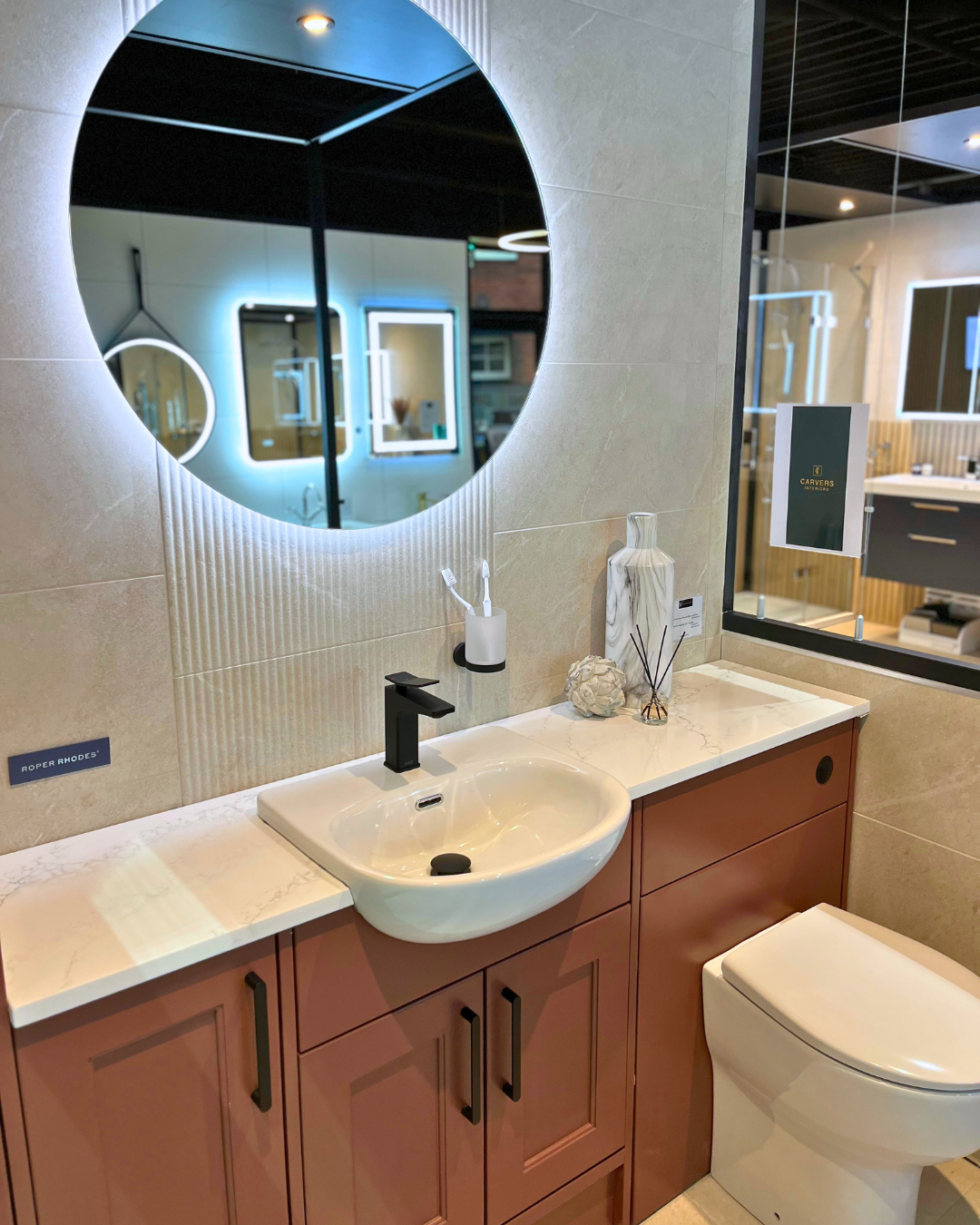 Ex-Display Bathroom Suite - Roper Rhodes Burford Terracotta