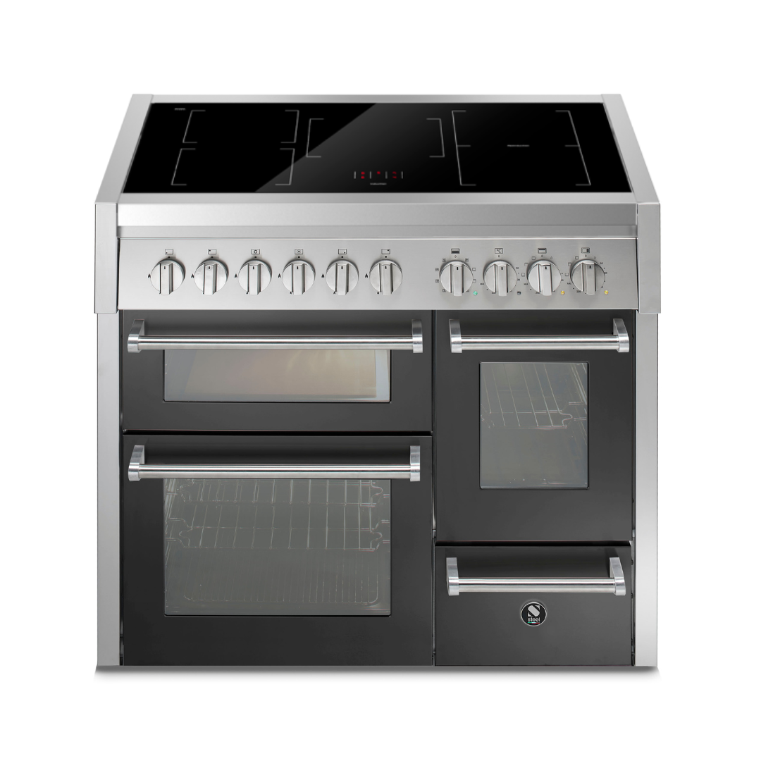 STEEL Cucine Genesi 100 cm - Triple Ovens - Carvers Interiors - Carvers Interior