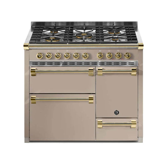 STEEL Cucine Ascot 100/3 - Solid Door - Gas Fuel - Carvers Interiors - Cookers and Bathroom Showroom Wolverhampton