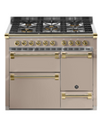 STEEL Cucine Ascot 100/3 - Solid Door - Gas Fuel - Carvers Interiors - Carvers Interior