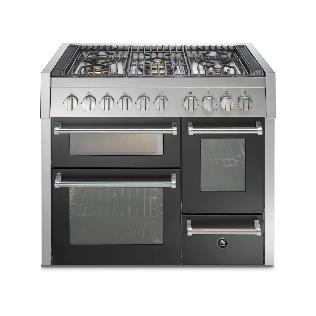 STEEL Cucine Genesi 100 cm - Triple Ovens - Carvers Interiors - Carvers Interior