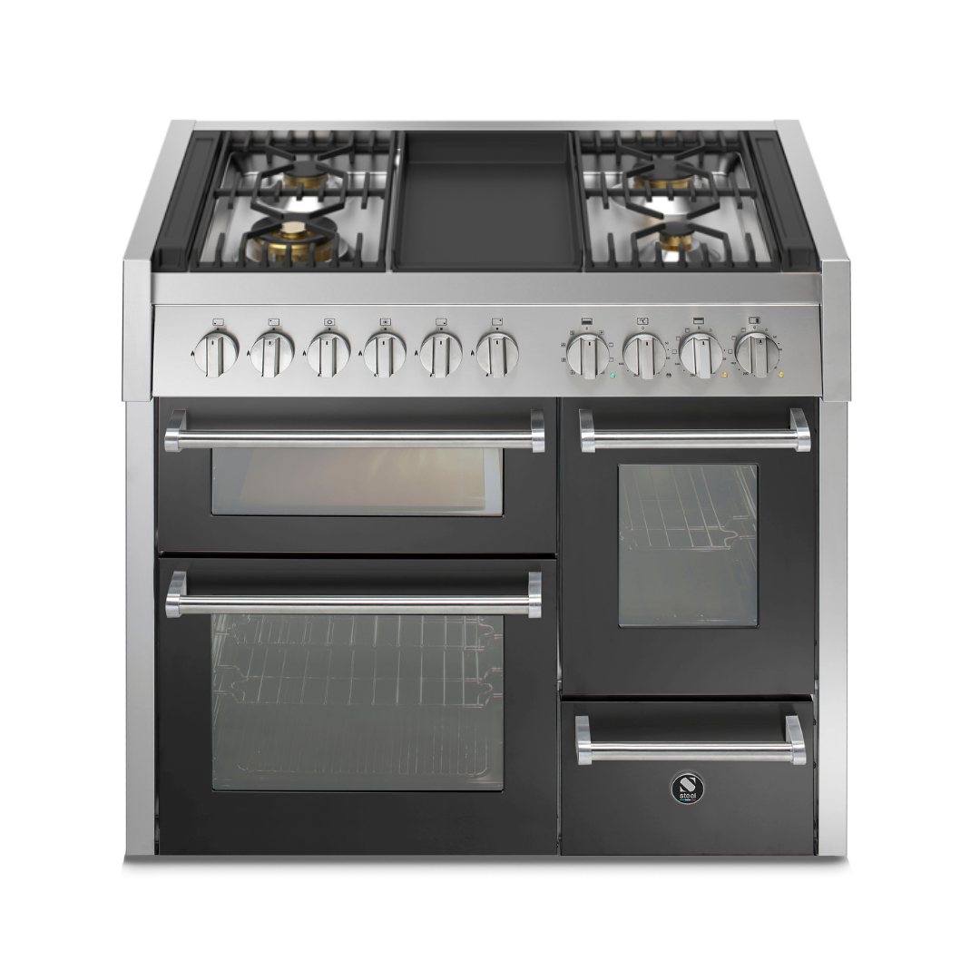 STEEL Cucine Genesi 100 cm - Triple Ovens - Carvers Interiors - Carvers Interior