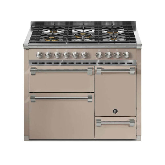 STEEL Cucine Ascot 100/3 - Solid Door - Gas Fuel - Carvers Interiors - Cookers and Bathroom Showroom Wolverhampton