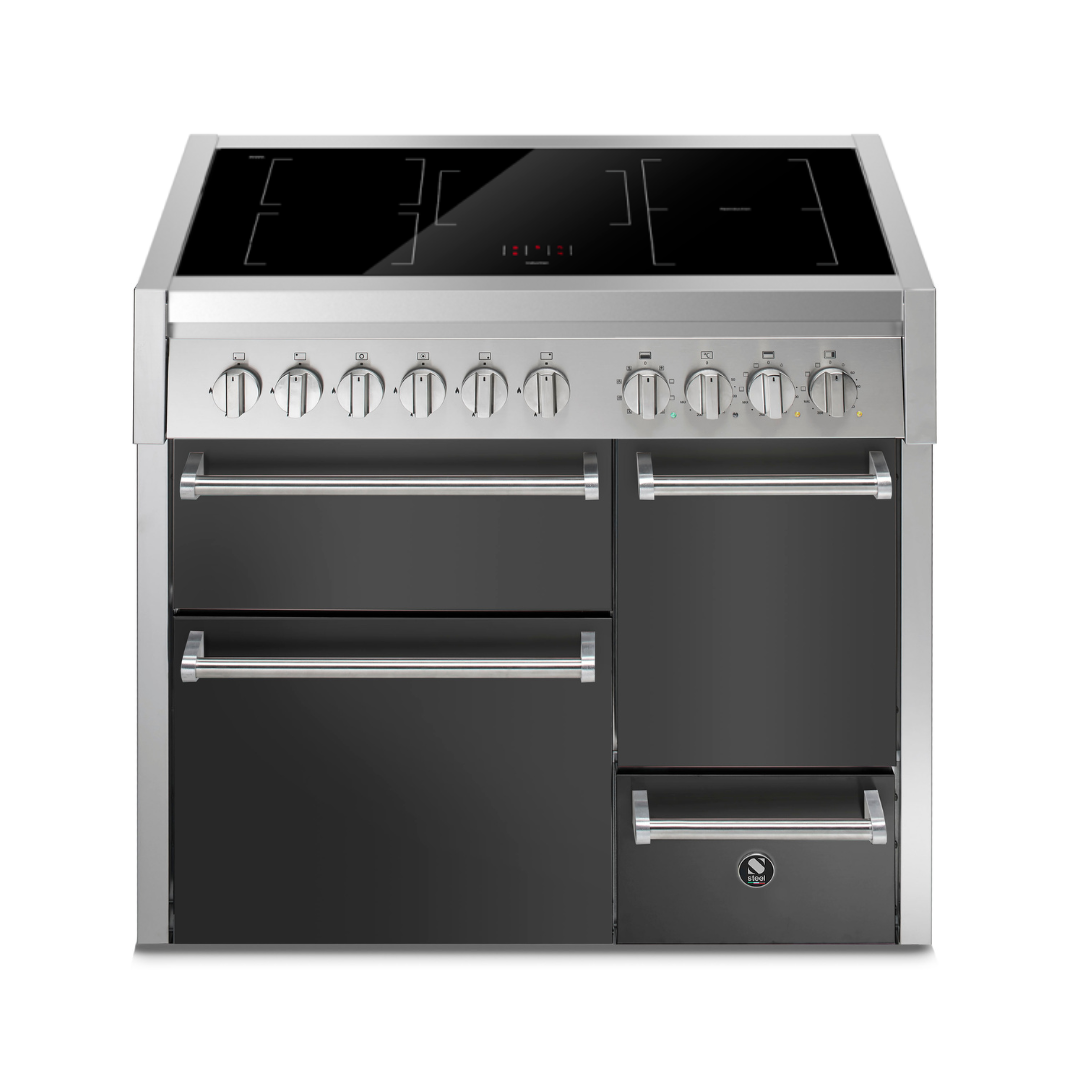 STEEL Cucine Genesi 100 cm - Triple Ovens - Carvers Interiors - Carvers Interior