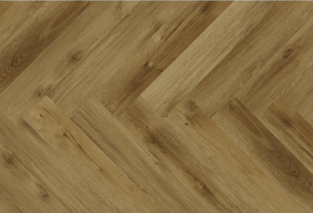 2mm LVT Glue Down Vinyl Flooring – Herringbone – Montclair Oak - 5.81m² per Pack - Carvers Interiors - THE FLOORING STORE