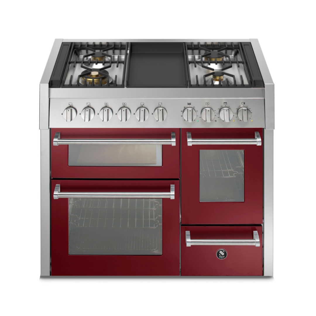 STEEL Cucine Genesi 100 cm - Triple Ovens - Carvers Interiors - Carvers Interior