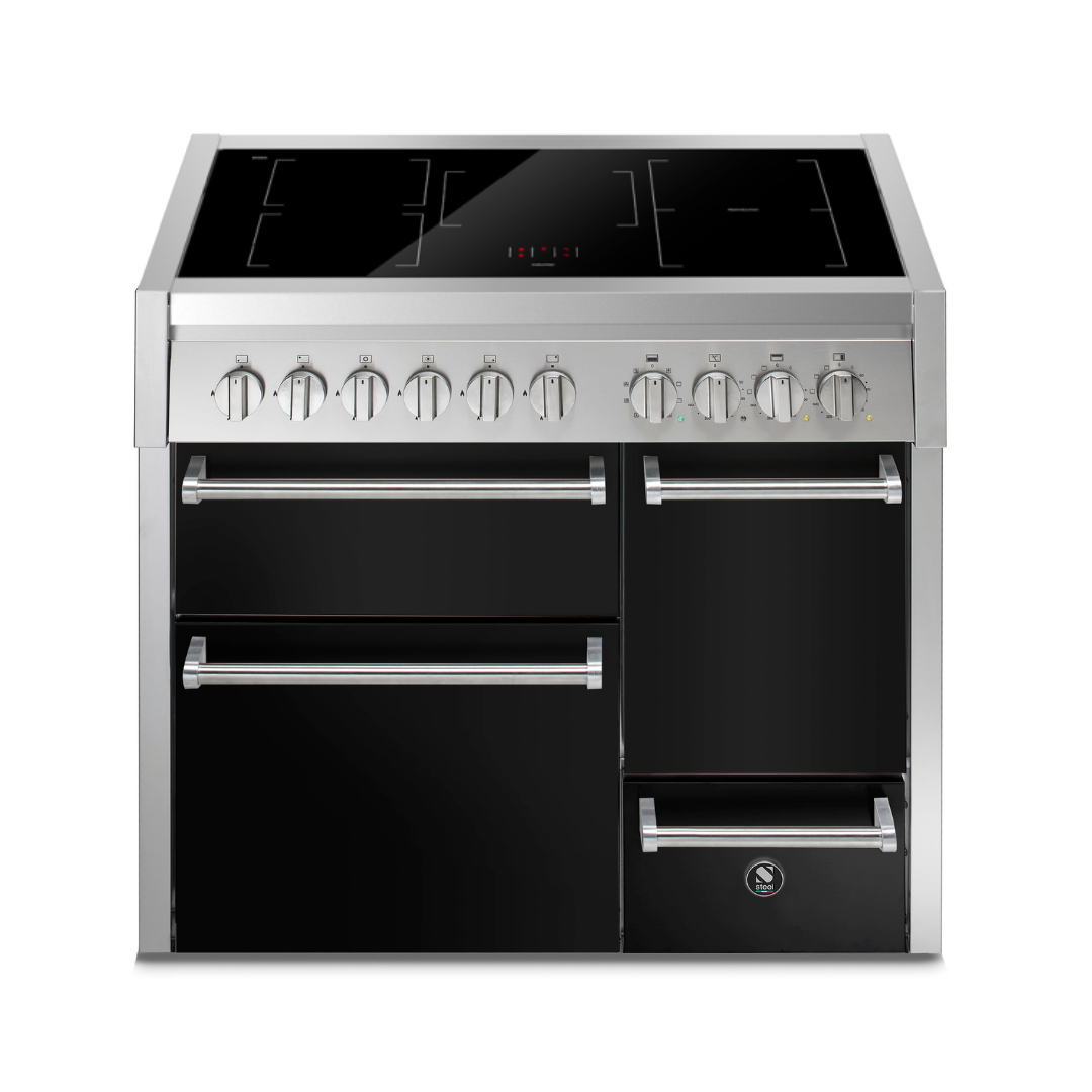 STEEL Cucine Genesi 100 cm - Triple Ovens - Carvers Interiors - Carvers Interior