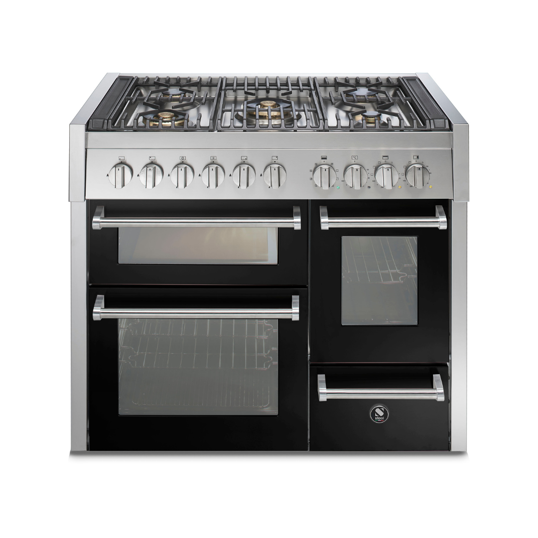 STEEL Cucine Genesi 100 cm - Triple Ovens - Carvers Interiors - Carvers Interior