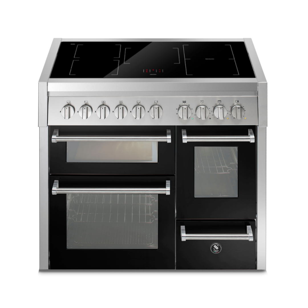 STEEL Cucine Genesi 100 cm - Triple Ovens - Carvers Interiors - Carvers Interior