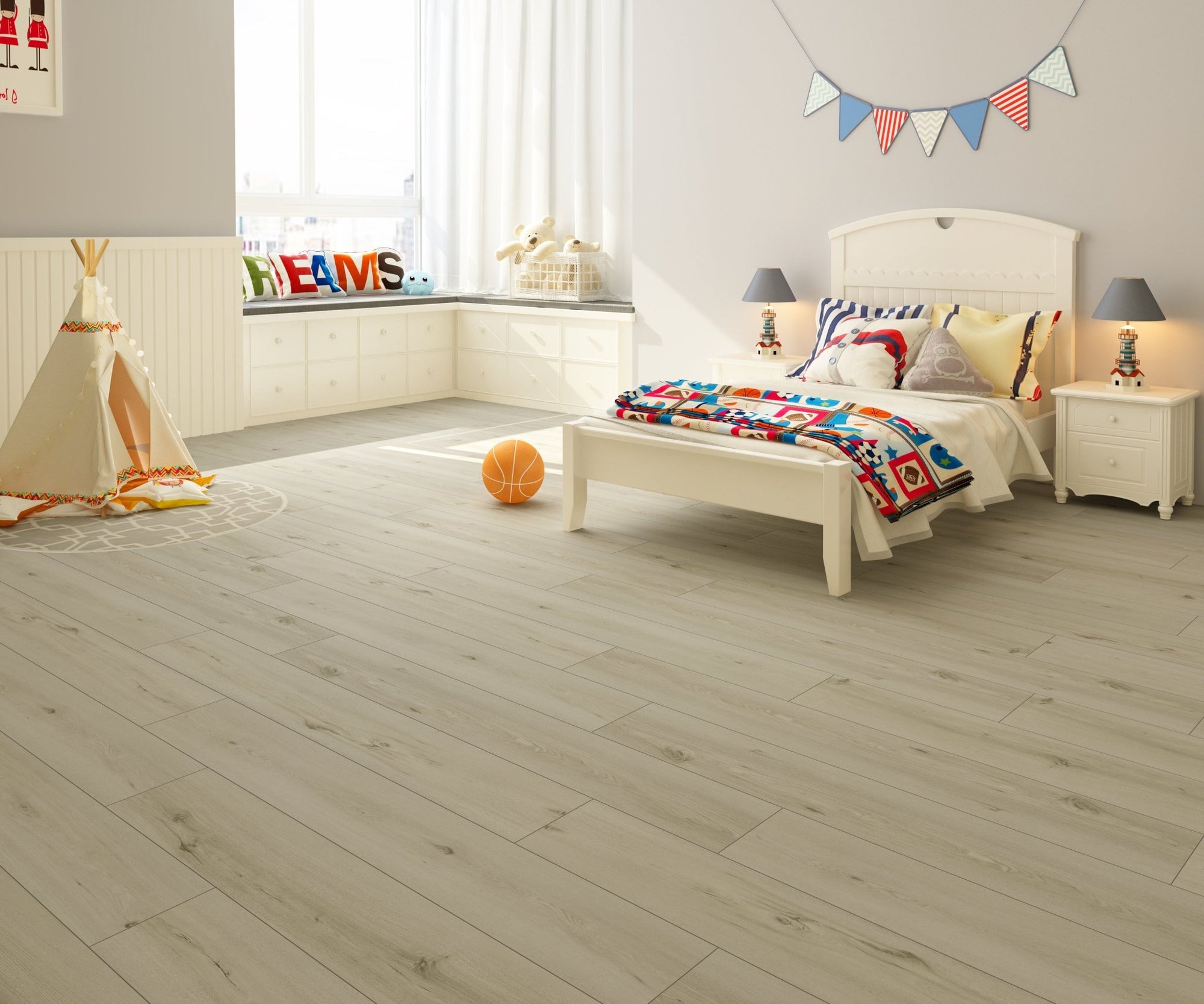 5mm SPC Rigid Core Vinyl Flooring – 1.5m Plank – Thornfield Oak - 2.49m² per Pack - Carvers Interiors - THE FLOORING STORE