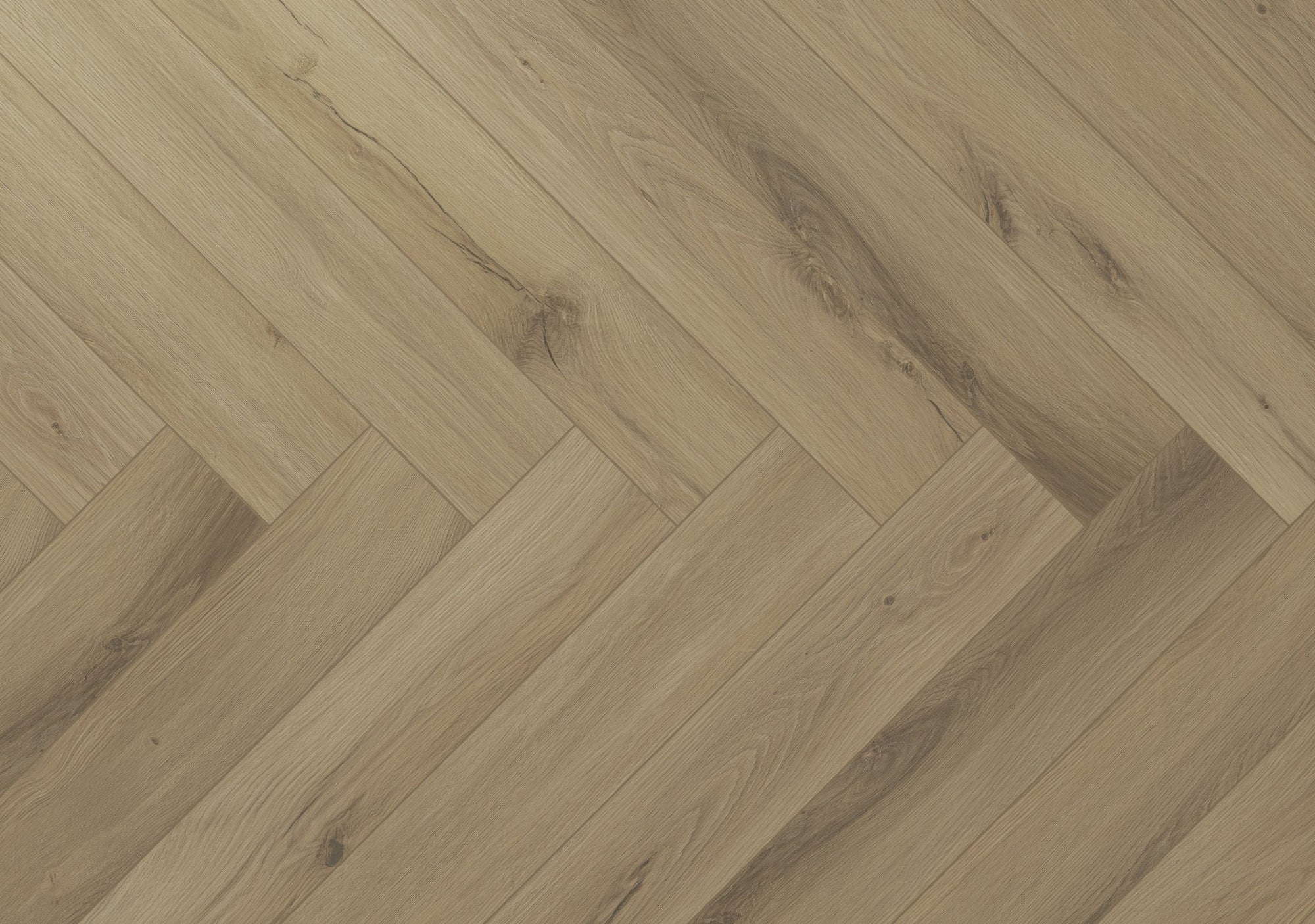 5mm SPC Rigid Core Vinyl Flooring – Herringbone – Lakeside Oak - 2.82m² per Pack - Carvers Interiors - THE FLOORING STORE