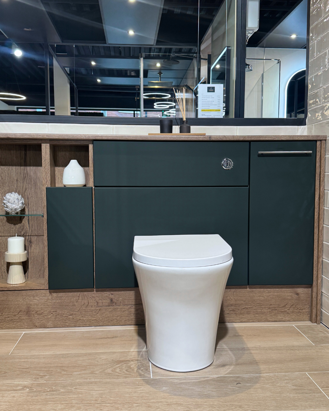 Ex-Display Bathroom Suite - Utopia Nadia Dorcester Oak