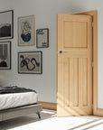 Cambridge Unfinished Oak Interior Door - Carvers Interiors - Carvers Interiors