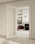 Denver White Primed Interior Door - Glazed - Carvers Interiors - Carvers Interiors