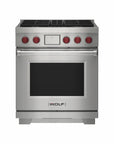 Wolf - Dual Fuel Range - 4 Burner - Carvers Interiors - Wolf