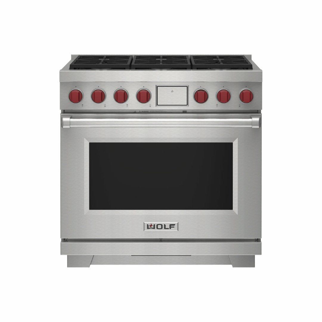 Wolf - Dual Fuel Range - 6 Burner - Carvers Interiors - Wolf