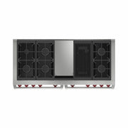 Wolf - Dual Fuel Range, 6 Burner, Chargrill & Griddle - Carvers Interiors - Wolf