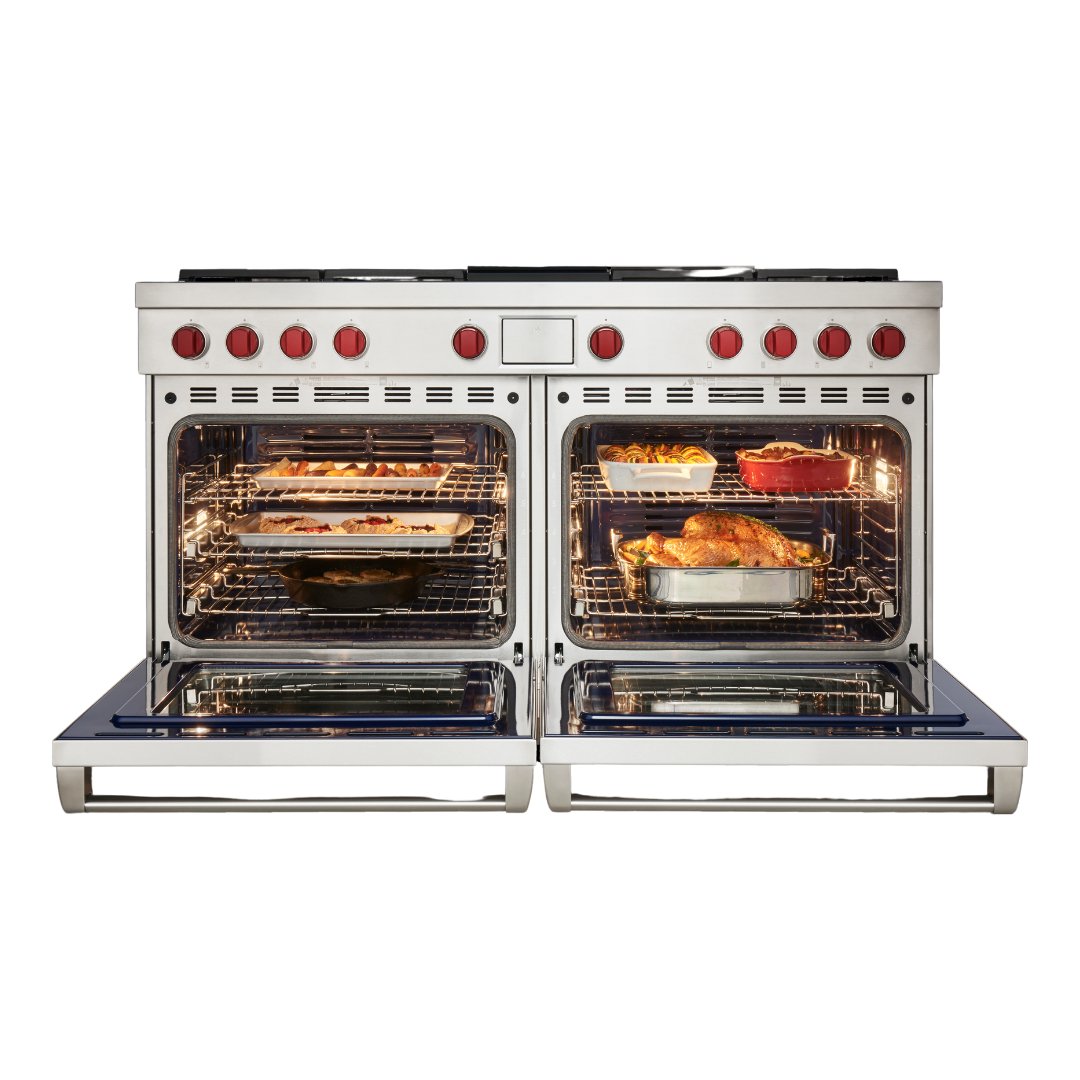 Wolf - Dual Fuel Range, 6 Burner, Chargrill & Griddle - Carvers Interiors - Wolf