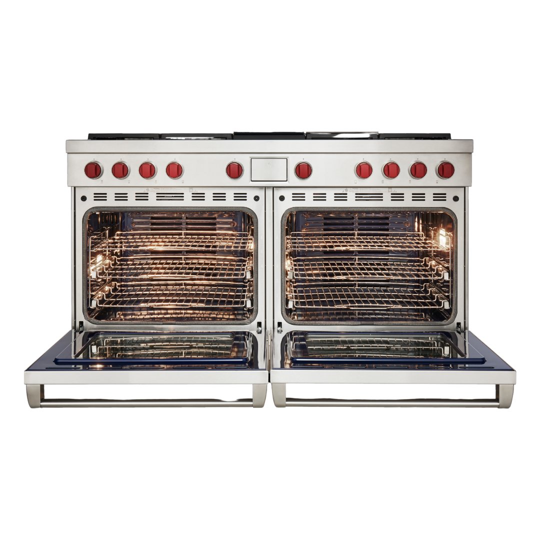 Wolf - Dual Fuel Range, 6 Burner, Chargrill & Griddle - Carvers Interiors - Wolf