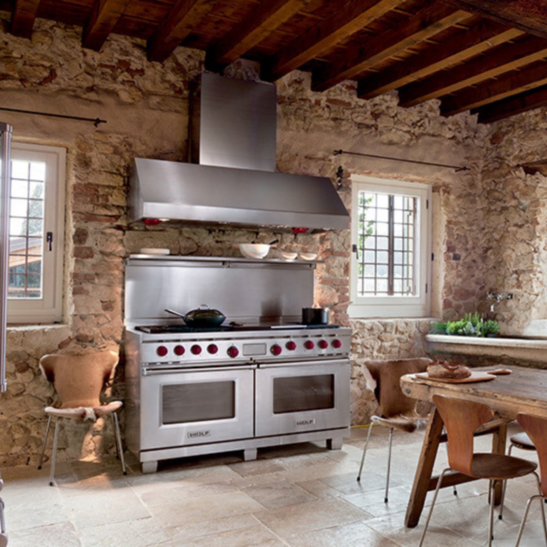Wolf - Dual Fuel Range, 6 Burner, Chargrill & Griddle - Carvers Interiors - Wolf