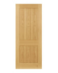 Ely Prefinished Oak 2 Panel Interior Door - Carvers Interiors - Carvers Interiors