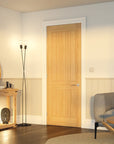 Ely Prefinished Oak 2 Panel Interior Door - Carvers Interiors - Carvers Interiors