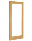 Ely Prefinished Oak Interior Door - 1L Full Glazed - Carvers Interiors - Carvers Interiors