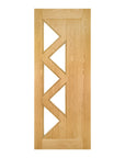 Ely Prefinished Oak Interior Door - 5L Full Glazed - Carvers Interiors - Carvers Interiors